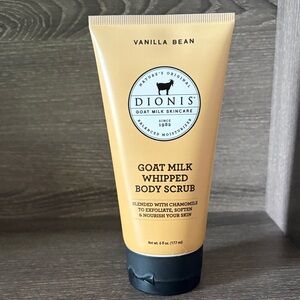 Dionis Vanilla Bean Goat Milk Whipped Body Scrub 6oz